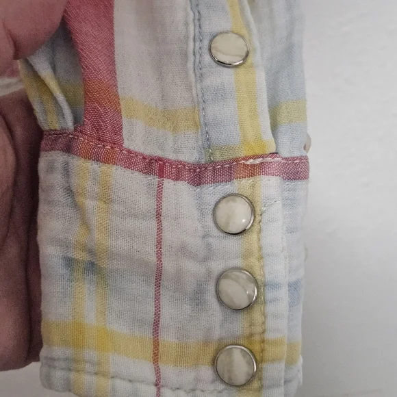 True Religion Western style snap button-down size xs - Picture 7 of 16